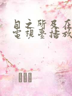 目之所及在那个电视台播放