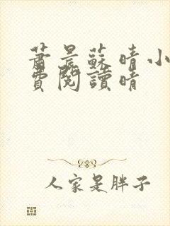 萧晨苏晴小说免费阅读晴