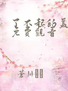 了不起的盖茨比免费观看
