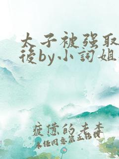 太子被强取豪夺后by小词姐姐免费阅读