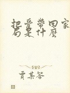 把爱带回家大结局是什么