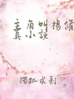 主角叫杨修的修真小说