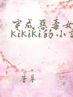 穿成恶毒女配 kikiki的小说