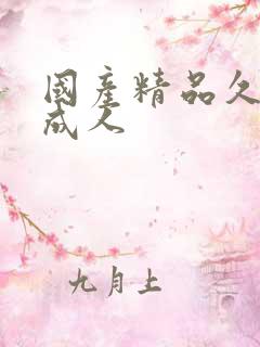 国产精品久久久成人 国产精品久久久成人