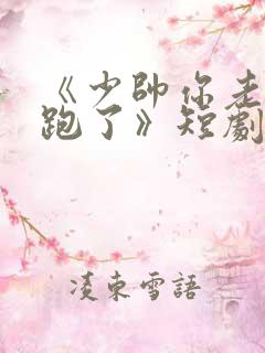 《少帅你老婆又跑了》短剧