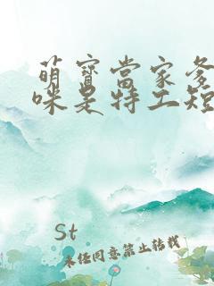 萌宝当家爹地妈咪是特工短剧
