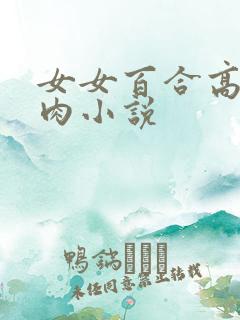 女女百合高h纯肉小说
