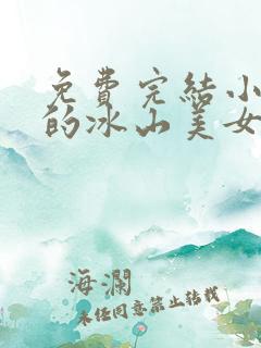 免费完结小说我的冰山美女老婆