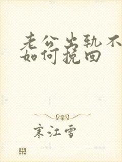 老公出轨不理我如何挽回