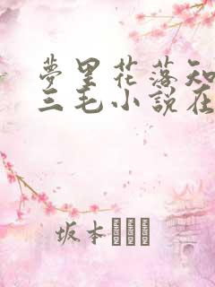 梦里花落知多少三毛小说在线阅读