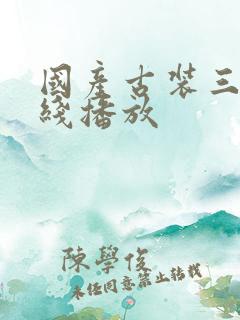 国产古装三级在线播放