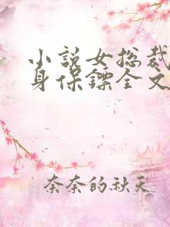 小说女总裁的贴身保镖全文免费阅读