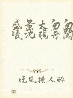 盛景太匆匆宁若曦沈砚舟阅读全文