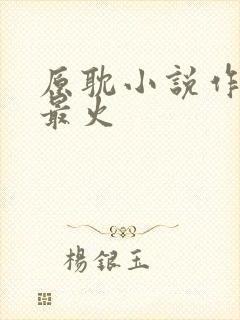 原耽小说作者谁最火