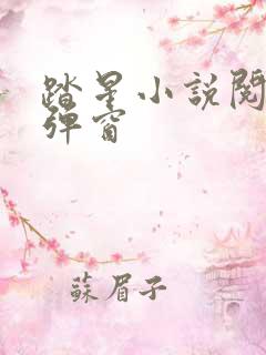 踏星小说阅读无弹窗