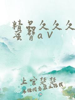 精品久久久久久蜜臂a∨