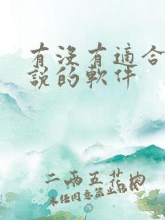 有没有适合写小说的软件