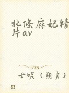 北条麻妃精品毛片av 北条麻妃精品毛片av