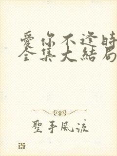 爱你不逢时短剧全集大结局