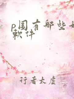 p图有哪些好的软件