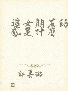 追女朋友的仪式感是什么