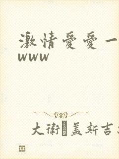 激情爱爱一级片www