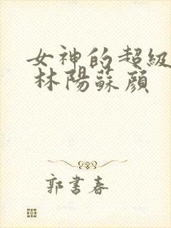 女神的超级赘婿 林阳苏颜
