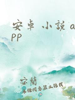 安卓 小说 app