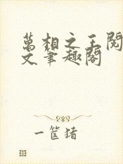 万相之王阅读全文笔趣阁