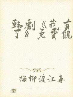 韩剧《我有爱人了》免费观看