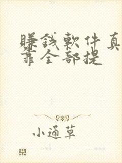 赚钱软件真实可靠全部提