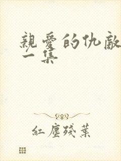 亲爱的仇敌最后一集