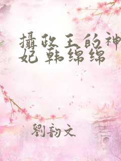 摄政王的神医狂妃 韩绵绵