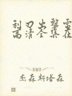 利刃出击电视剧高清全集在线观看