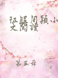 征服周颖小说全文阅读