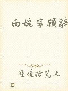 向婉宁顾辞