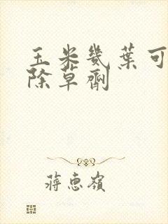 玉米几叶可以打除草剂