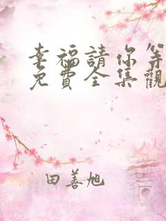 幸福请你等等我免费全集观看