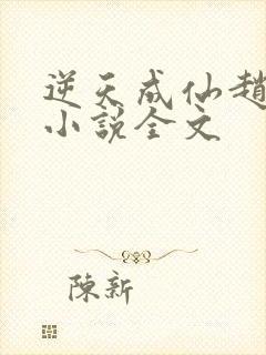 逆天成仙赵飞扬小说全文