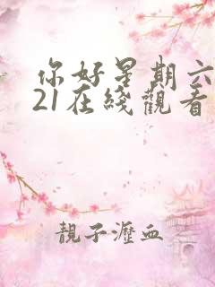 你好星期六2021在线观看免费高清