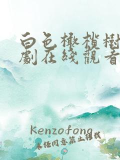 白色橄榄树电视剧在线观看免费版