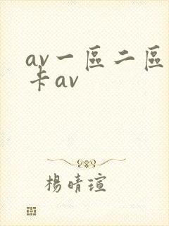 av一区二区不卡av
