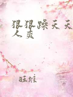 狠狠躁天天躁人人爽
