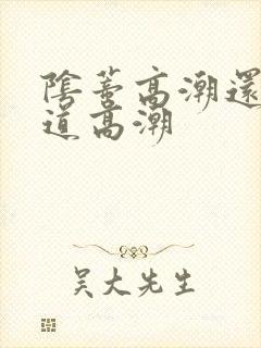 阴蒂高潮还是阴道高潮