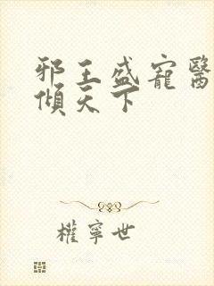 邪王盛宠医妃权倾天下