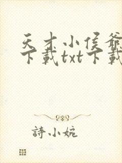 天才小侯爷全文下载txt下载