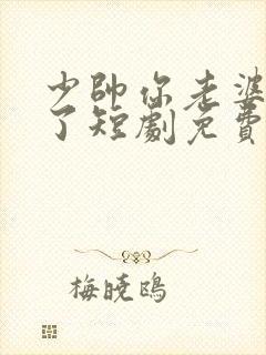 少帅你老婆又跑了短剧免费在线观看