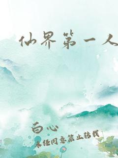 仙界第一人 仙界第一人