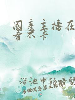 国产主播在线观看不卡 国产主播在线观看不卡