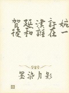 贺延津许婉湘最后和谁在一起了